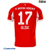 Camisa de Futebol Bayern Munich Michael Olise #17 Equipamento Principal 2025-26 Manga Curta